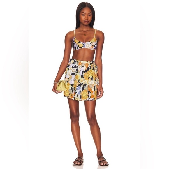 Daphne Mini Skirt - Sugar and Spice Floral - L*Space - Picture 4 of 7